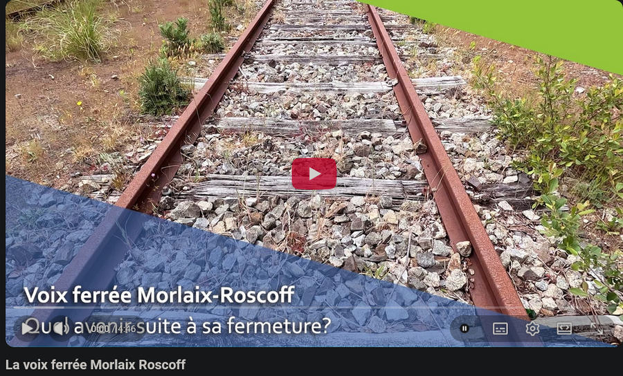 Voix ferr�e Morlaix-Roscoff